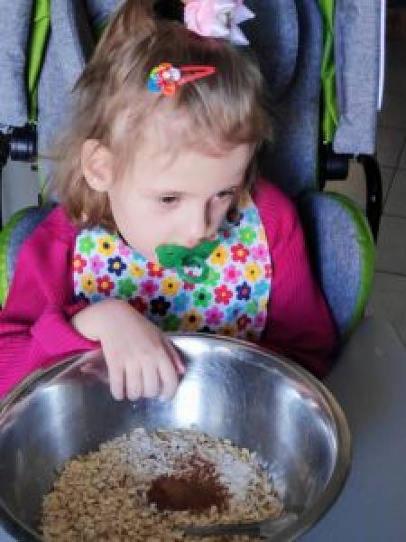 Dziecko niepełnosprawne w kuchni