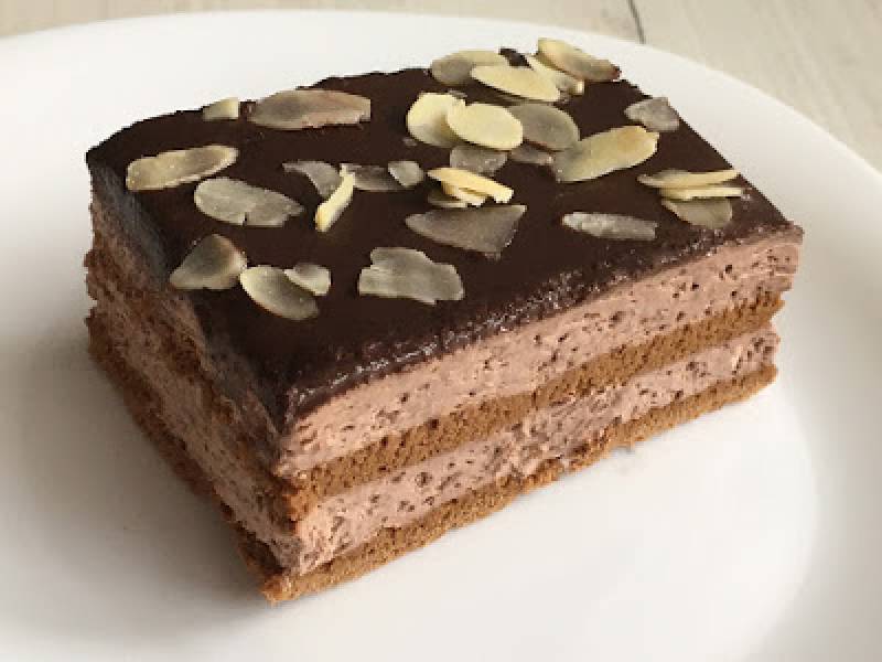 Ciasto kakaowe bez pieczenia z mascarpone