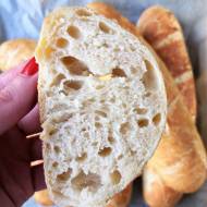 Pszenny chleb bez wyrabiania (na drożdżach świeżych lub suchych) / No Knead Crusty Bread