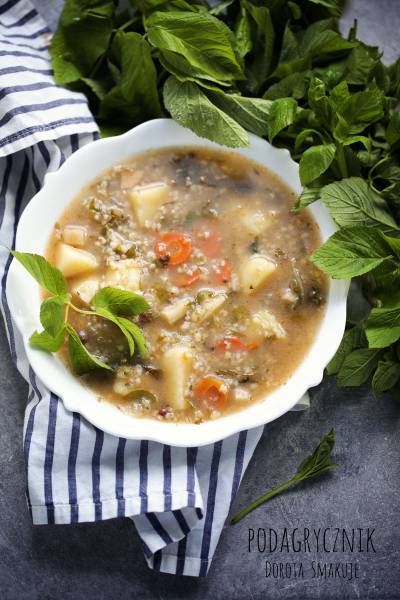 Zupa z podagrycznikiem – tania i zdrowa