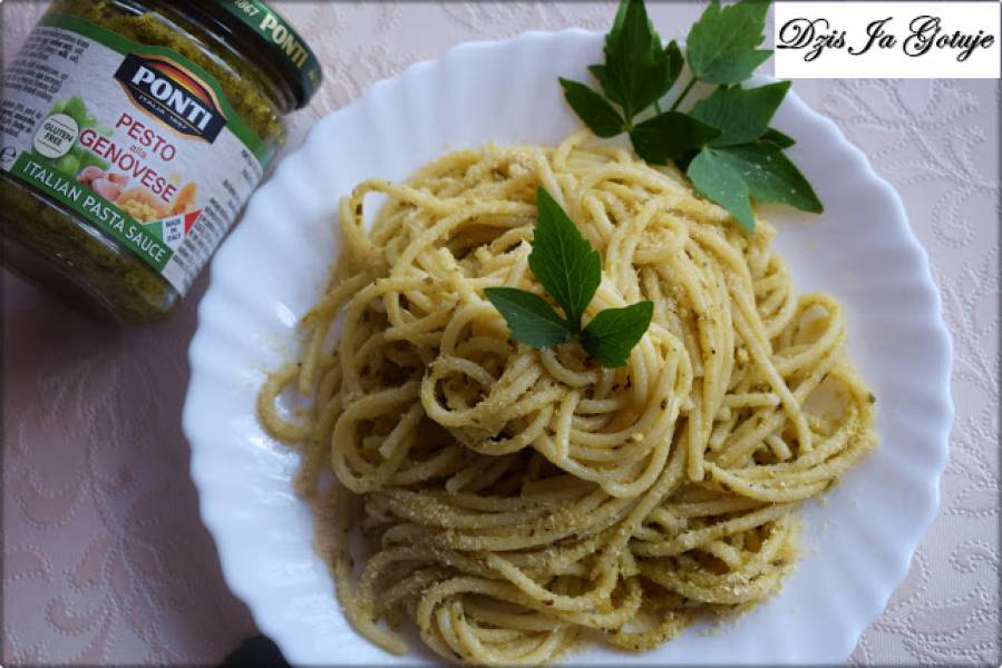 Spaghetti z Pesto Bazyliowym