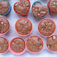 Czekoladowe muffinki z mąką z ciecierzycy / Chocolate Chickpea Flour Muffins