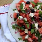 Salatka z arbuza - idealna na lato