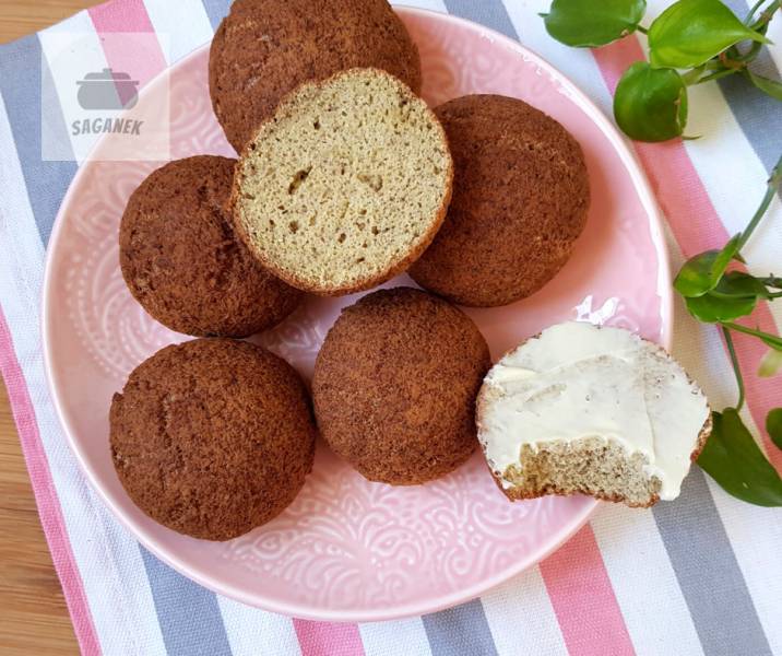 Keto bułki kokosowe bez glutenu