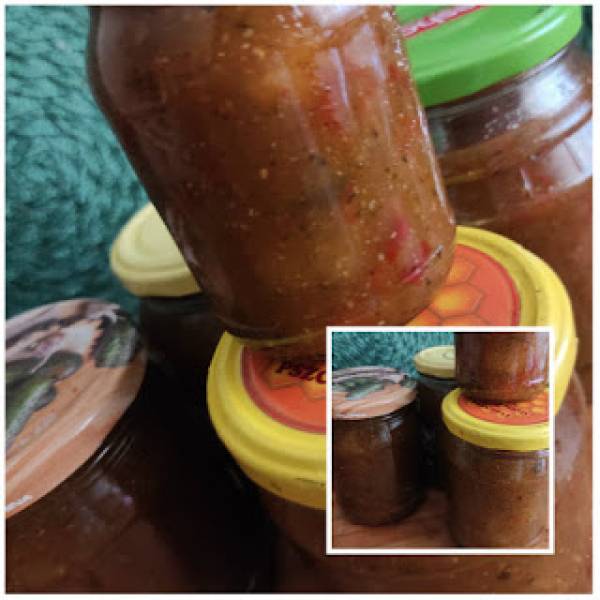 Domowa słodka marynata-lato w sloiku