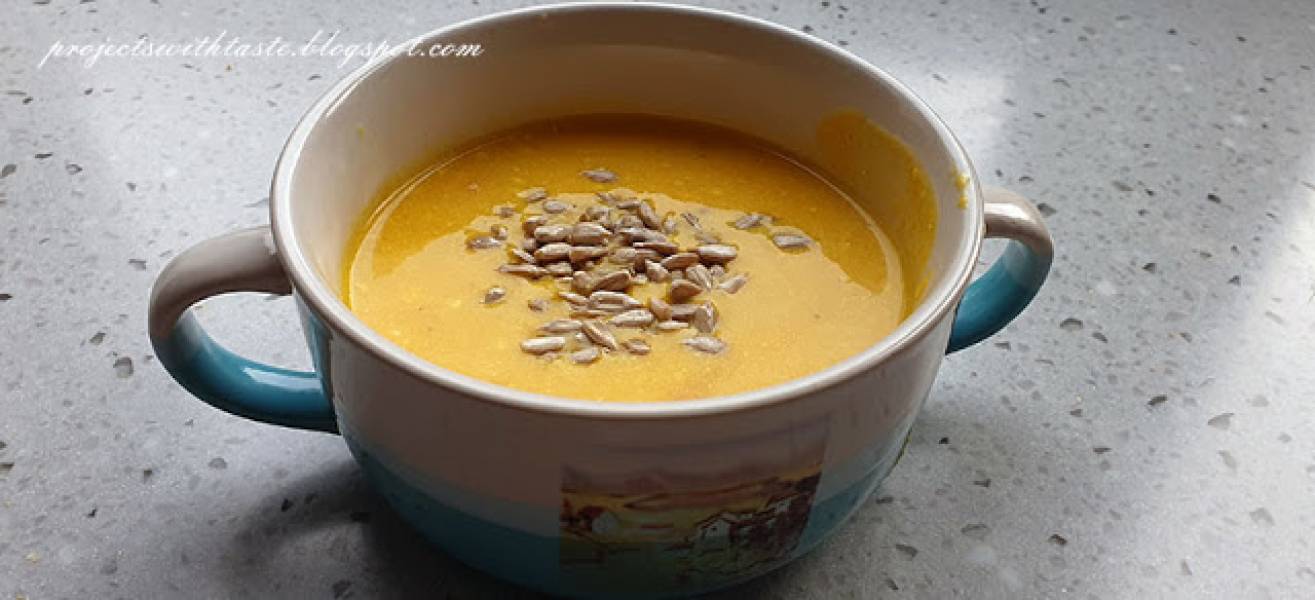 Zupa krem z marchewki / Cream of carrot soup