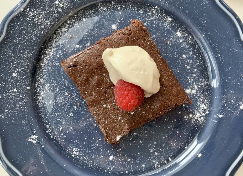 Kladdkaka – ciasto czekoladowe
