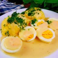 Jajka z sosie chrzanowym – przepis na szybki i tani obiad