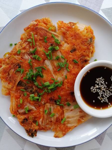 Korea Południowa - Placuszki z kimchi (Kimchijeon)