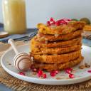 Placki dyniowe pełnoziarniste, bez cukru