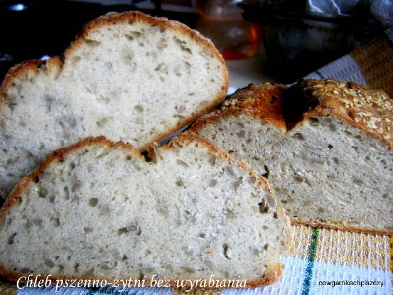 Chleb łychą mieszany błyskawiczny