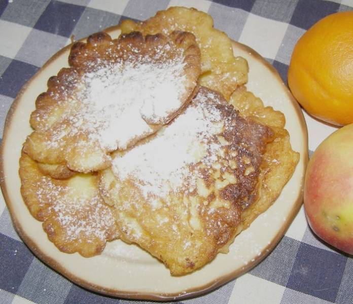 pyszne placuszki jabłkowe z nutą pomarańczy...