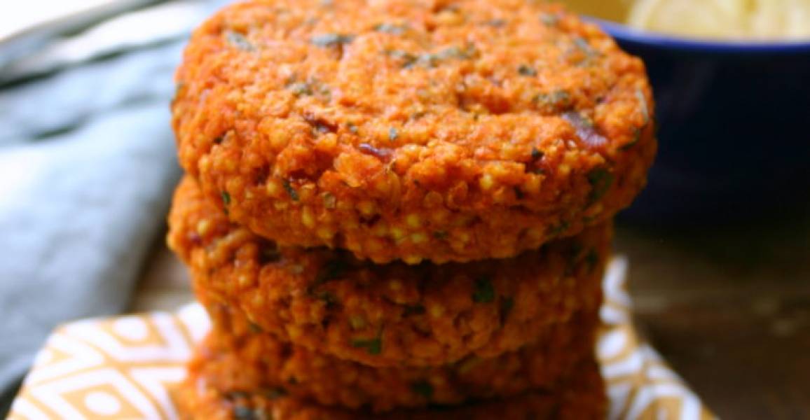 Jaglane kotlety piri – piri