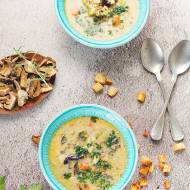 Suszone grzyby, brokuły i kasza gryczana… Będzie zupa!