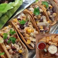 Tacos z sałatką meksykańską i domowe nachosy - po prostu pysznie