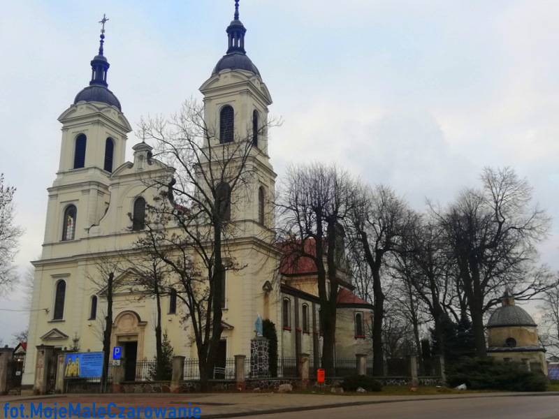 Kościół parafialny pw św. Benedykta Opata i św. Anny w Srocku woj. łódzkie