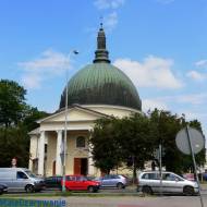 Kościół Garnizonowy  pw. św. Barbary i św. Maurycego w Inowrocławiu woj. kujawsko - pomorskie