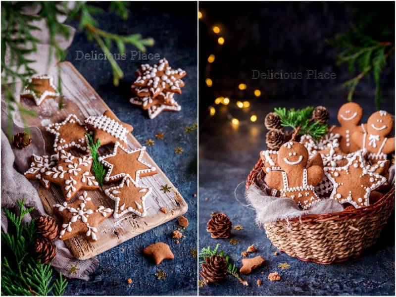 Świąteczne pierniczki / Christmas gingerbread cookies