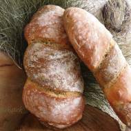 Chleb orkiszowy ubijany w dwóch odsłonach