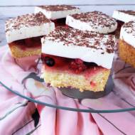 Ciasto z serkiem homogenizowanym i galaretką / Fromage Frais Jello Cake