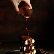 Sernikobrownie FIT | Czekoladowe ciasto z serem
