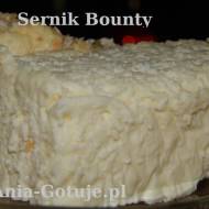 Sernik Bounty bez pieczenia