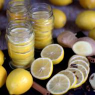 Cytryny w syropie imbirowo - korzennym