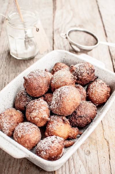 Zeppole włoskie pączusie z ricottą