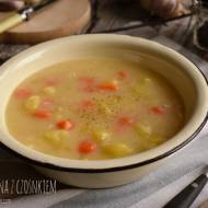 Zupa ziemniaczana z czosnkiem – kuchnia podkarpacka