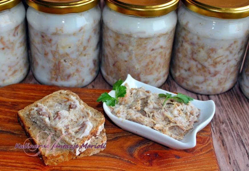 PYSZNE SMAROWIDŁO MIĘSNE ( RILLETES )  + FILMIK