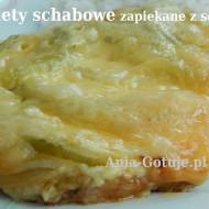 Kotlety schabowe zapiekane z serem