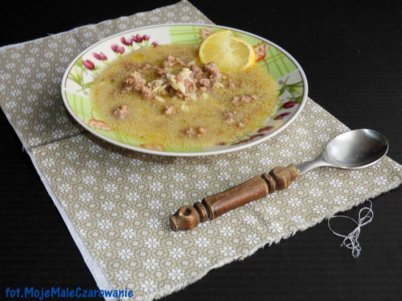 Turecka zupa z mielonym miesem