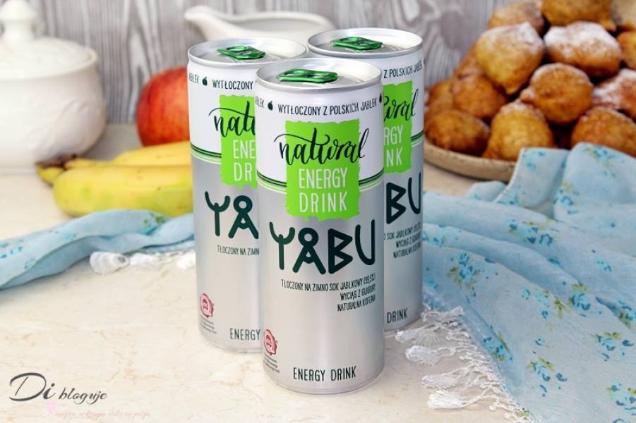 YABU - naturalny energy drink z tłoczonego soku jabłkowego