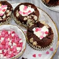 Walentynkowe muffinki z serduszkiem
