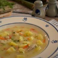 Zupa koperkowa z ziemniakami z Lutczy – kuchnia podkarpacka