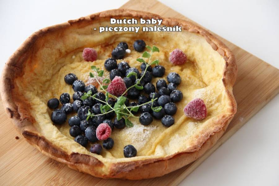 Dutch baby - pieczony naleśnik