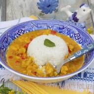 Aromatyczne curry z kurczaka z ryżem