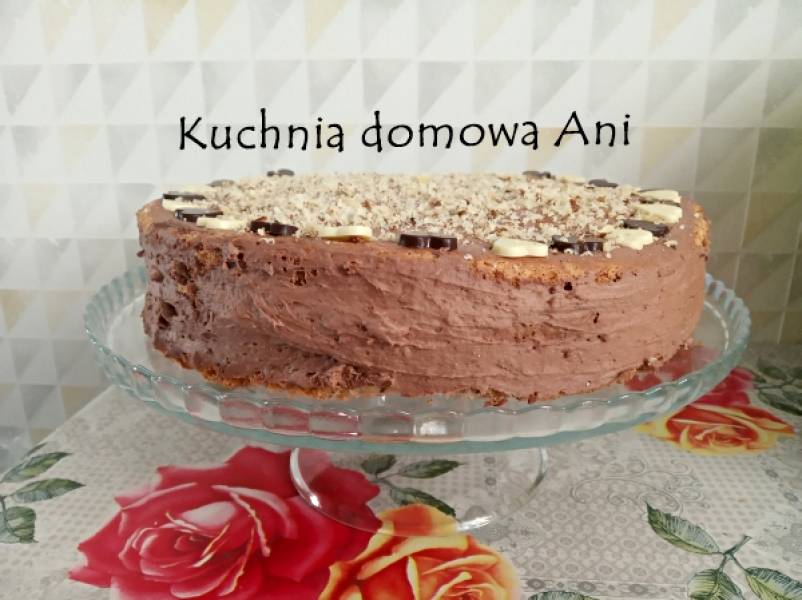 Tort orzechowo-czekoladowy II