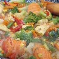 Warzywa na patelnię - szybki obiad