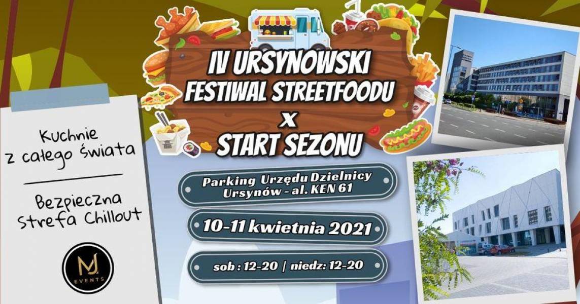 FESTIWAL STREETFOOD’U – WARSZAWA 10-11.04