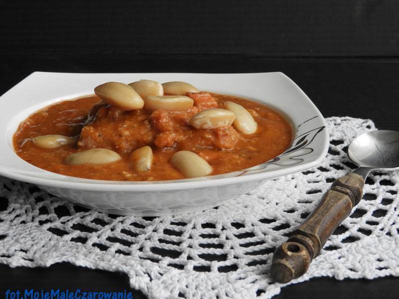 Zupa fasolowa - Zuppa di fagioli lub ribollita