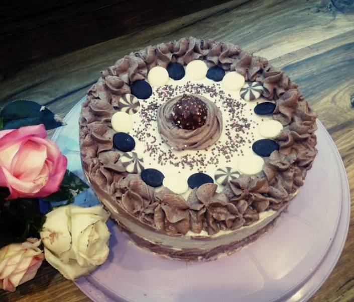 Tort czekoladowy - cappuccino