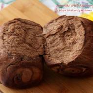 Chleb kakaowy wyrabiany metodą Yudane
