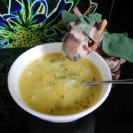 Zupa wiosenna z cukinii i kapusty