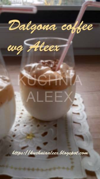 Dalgona coffee wg Aleex
