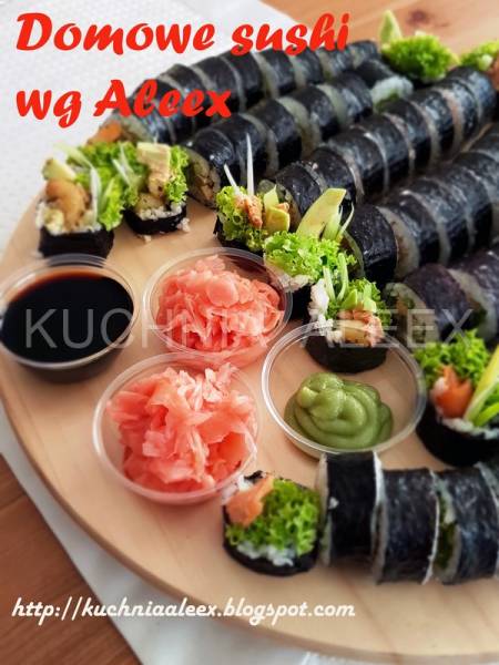 Domowe sushi wg Aleex