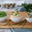 Pasta z zielonego groszku