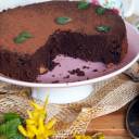 Brownie z czarnej soczewicy
