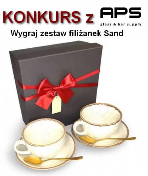 Wygraj zestaw filiżanek Sand od APS Polska