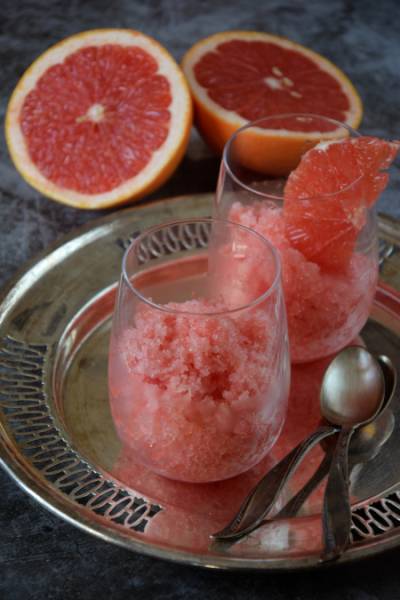 Granita arbuzowo-grejfrutowa